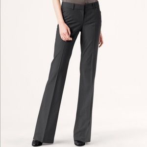 Theory Max C crepe pants, black, size 8